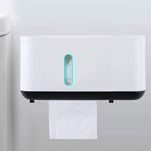 Jjzxd toaletni nosač papira sa držačem za zid na zidu na zidu sa držačem za oblikovanje držača za turistički okvir