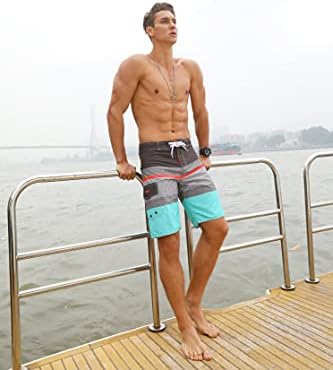 NINOVINO muške sportske odjeće kupaći trunke brzo suho ploče s oblogom