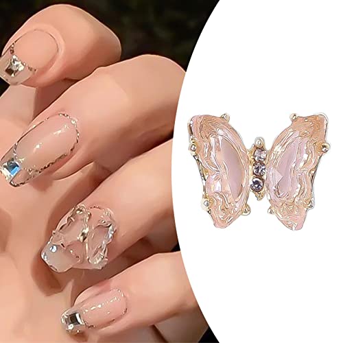 Guolarizi 10 komada 3d čari za nokte 3D kamenčići za nokte dijamanti stakleni Kristal AB Art metalni dragulji sjajni sitni presa na noktima