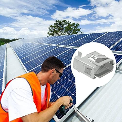 HeroNeo solarni panel za montažu kopča solarni nosač za montažu na šinu praktični aluminijumski materijal za komponente fotonaponskog sistema solarne nosače za montažu na šinu