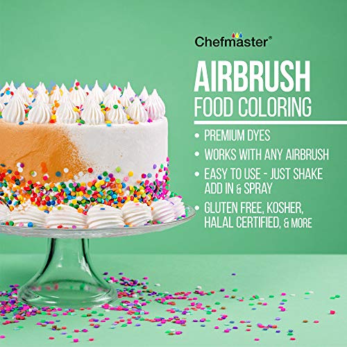 Profesionalni master airbrush torta ukrašavanje kompleta za air brushing sa 6 boja Chefmaster