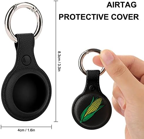 Kukuruz na Cob zaštitnoj futroli kompatibilan za AirTag sa privjeskom za ključeve protiv izgubljenog držača