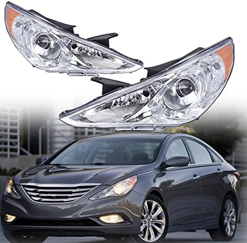 SEBLAFF farovi sa strane vozača i suvozača Amber ugaona prednja lampa zamjena za Sonata 2011-2014