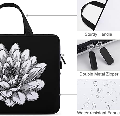Lotus cvjetna torba za laptop tablet torba poslovni tote za posao