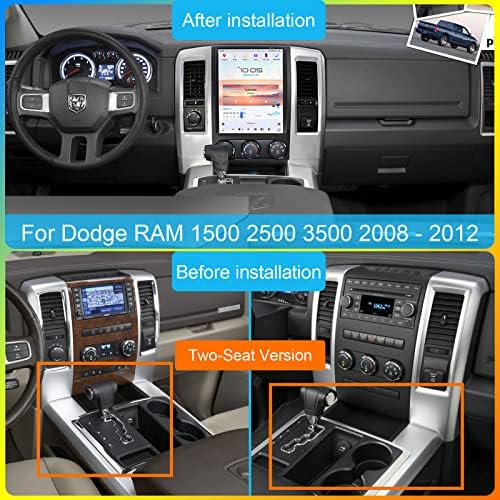 NAKEVICH Android 11 Qualcomm auto Radio za Dodge RAM 2008 2009 2010 2011 2012 Stereo zamjena za kamion