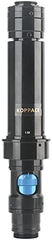 KOPPACE 64x-360x Industrijska mikroskopska sočiva 1x okular 0,7 X - 4X zum objektiv 25mm C-mount