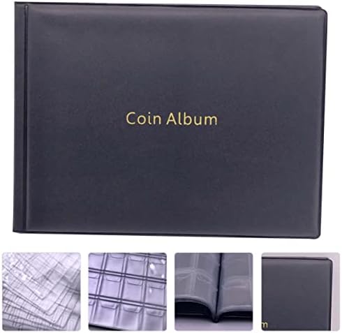 STOBOK 3 kom knjige zalihe Crna Pu prikupljanje džepova kolekcija Collector koža novac držači knjiga pokloni