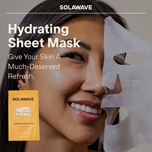 SolaWave hidratantna maska, Anti Aging Maska za lice sa Niacinamidom, hidratantna maska za lice sa hijaluronskom