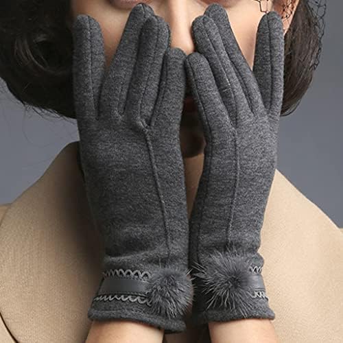 Xbwei ženske rukavice sa ekranom osetljivim na dodir ženske rukavice za toplu vožnju na otvorenom
