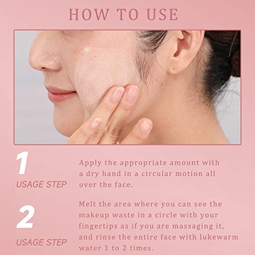 Balzam za čišćenje Makeup Remover Cleansing Stick, nježni i hranjivi odstranjivač šminke za šminkanje lica,