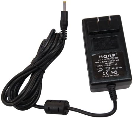 HQRP set: 5V 3A AC adapter plus 1,35mm / 3,5 mm 4 smjera DC razdjelni kabel za foscam fi8608 /