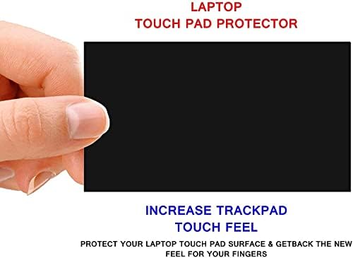 Ecomaholics Premium Trackpad zaštitnik za Lenovo IdeaPad 5 15 15.6 inčni Laptop, crni poklopac dodirnog