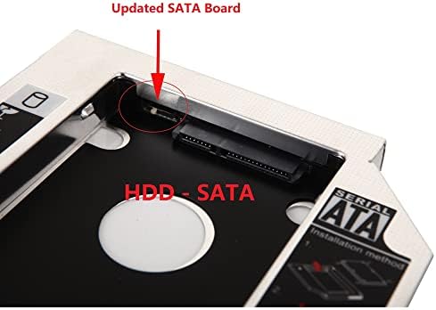 DY-tech SATA 2. Hard Disk HD SSD Caddy Adapter za Asus K42F Swap DS-8A5SH DVD