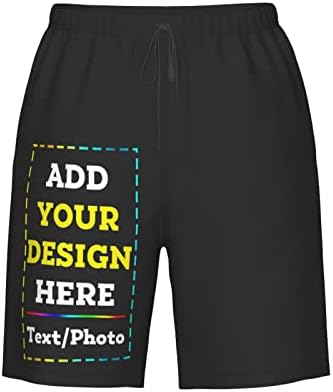 Prilagođene kratke hlače za muškarce Vaš dizajn Ovdje personalizirani kratke hlače Sportske kratke hlače Prilagođene