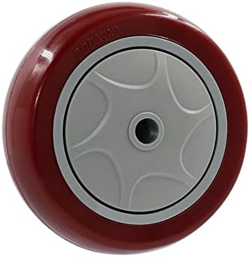 Gande 3 inčni Srednji tip PVC usmjereni kotači kotača sa kočnicom Noseći zvuk Industrijski kotači 2pcs