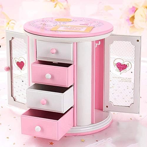 FBVCDX Pink Love Music Yirnsion Birthday Poklon Headdress Box Rođendanski poklon muzička kutija
