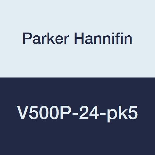 Parker Hannifin V500P-24-pk5 industrijski kuglasti ventil, mesing, PTFE Zaptivka, 600 psi,