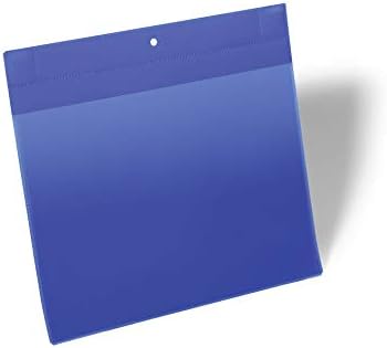 Izdržljiva A4 pejzažna Neodym magnetna torbica za dokumente - plava
