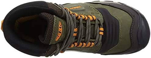 KEEN muške-Ridge Flex vodootporne čizme za planinarenje srednje visine, Capulet maslina / pustinjsko