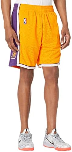 Mitchell & Ness NBA Swingman Hlače Lakers 09