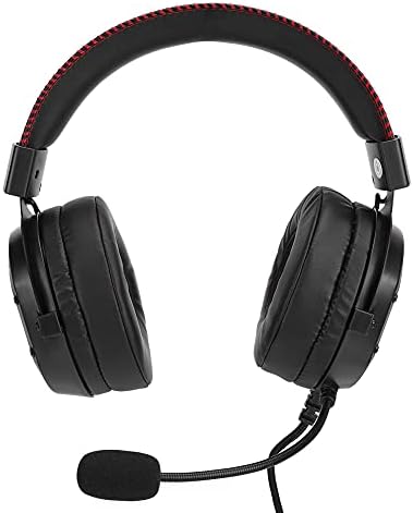 ASHATA PC Gaming slušalice, USB žičane slušalice sa ergonomskim mekim prozračnim štitnicima za uši za PS4