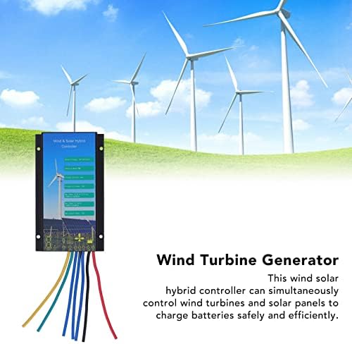 plplaaoo regulator punjenja vjetra, 12 24v1000w / 500W, Wind solarni hibridni kontroler punjenja IP67