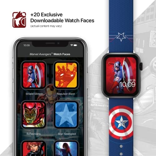 Marvel - Smartwatch Band - zvanično licenciran, kompatibilan sa svakom veličinom i serijama