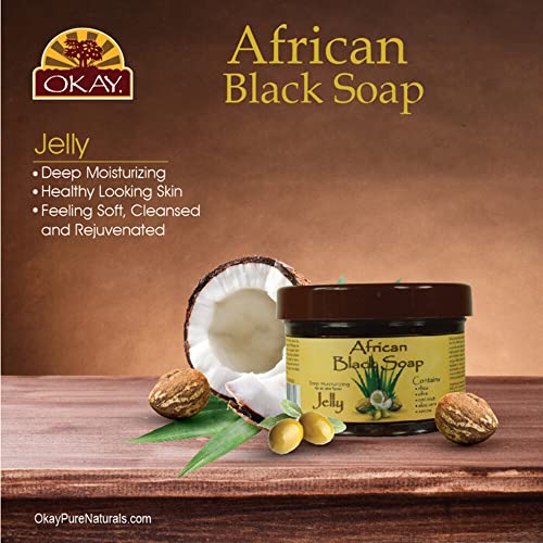 U redu | afrički crni sapun / za sve tipove kože | hranjivo sredstvo za pranje ljepote | sa