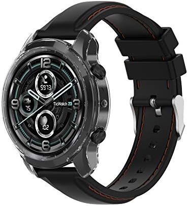 Lijinlan Case kompatibilan s Ticwatch Pro 3 Watch, meka zaštitnika TPU futrola za borbu protiv ogrebotine