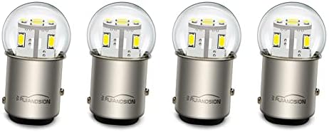 Ruiandsion LED žarulja 1157 6V bijeli bay15d 2057 2357 7528 3014 12SMD LED čipset LED sigurnosna