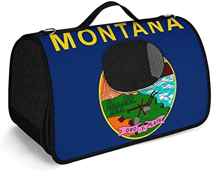 Montana kalifornijska državna zastava štene za kućne ljubimce mala torbica za nošenje torbe za putovanja