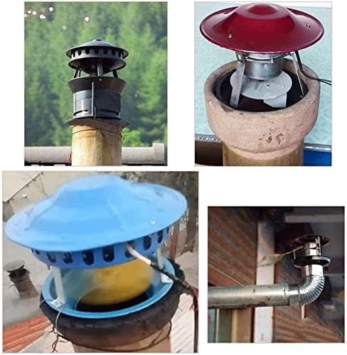 CNPRAZ ventilator za kamin, ventilator za dimnjak usisavač prašine ventilator za dimnjak Induciran propuh kućna